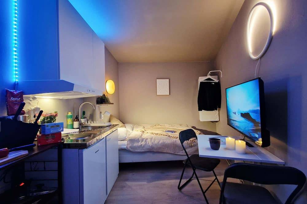 Hel leilighet, Cozy, Central Studio by the Bus Station in Bergenhus, Bergen