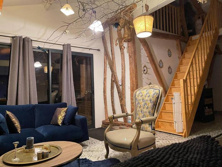 Location de vacances pour 6 personnes, avec jardin et jacuzzi, adapté aux familles à Grand-Laviers - 3