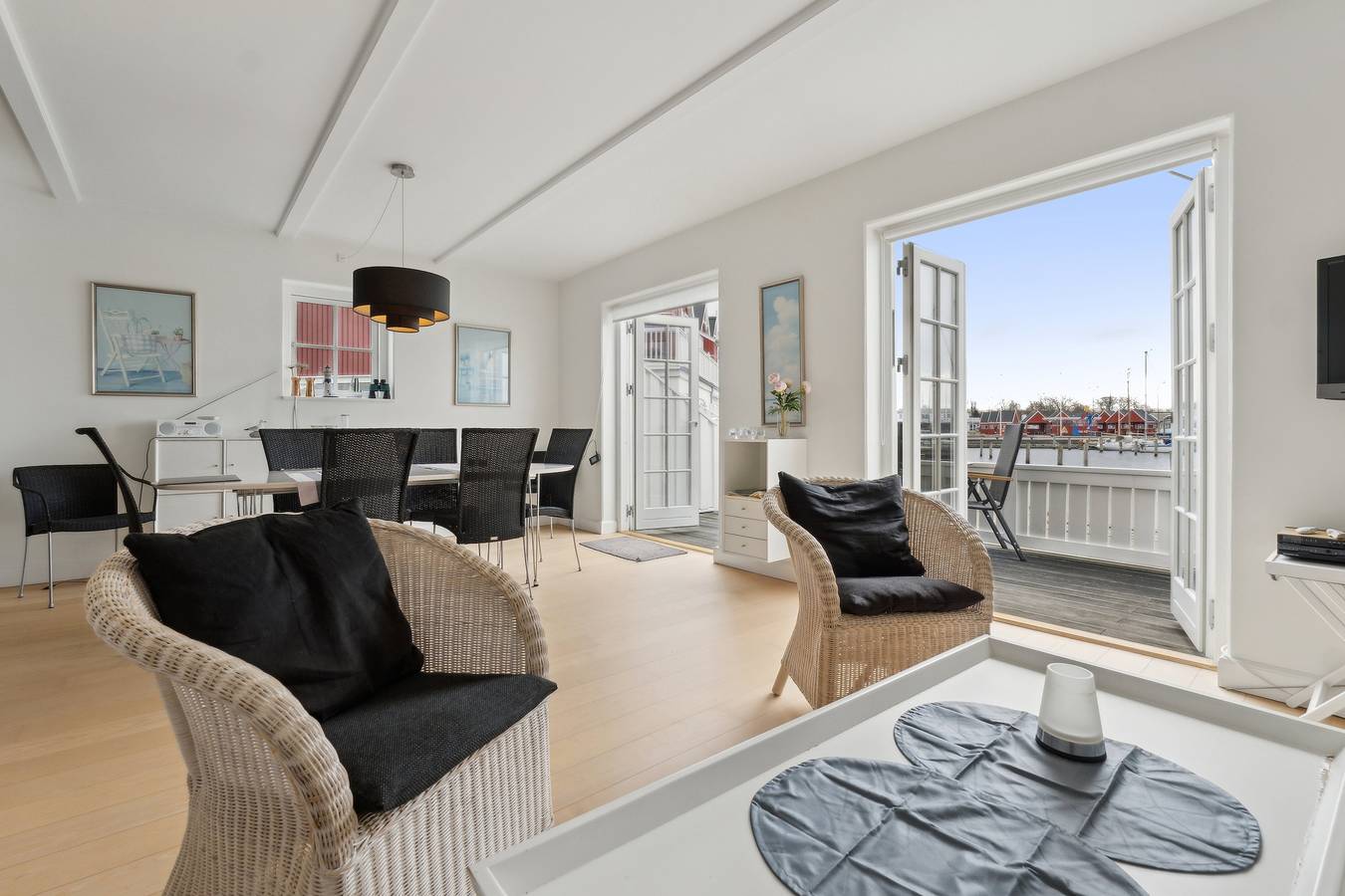 Ganze Wohnung, Schönes Ferienhaus mit Blick auf den Hafen in Bagenkop, Langeland