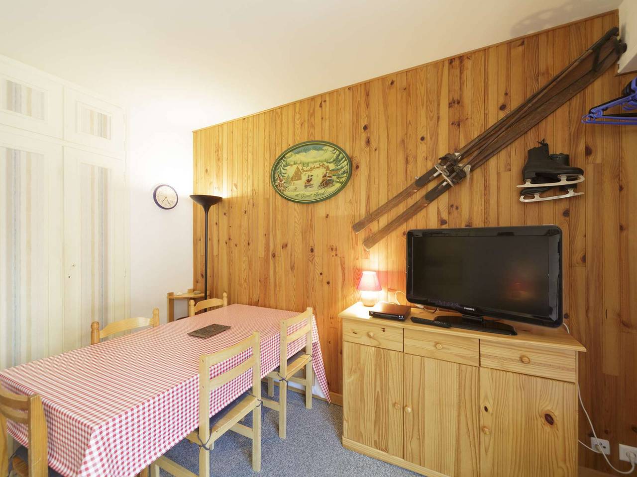 Estudio entero, Estudio cabina 4 pers. a pie de pistas en Gourette in Gourette, Eaux-Bonnes