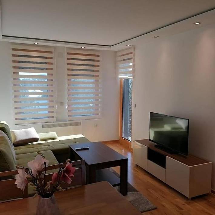 Appartement de vacances pour 4 personnes, avec Balcon ainsi que Terrasse et Vue