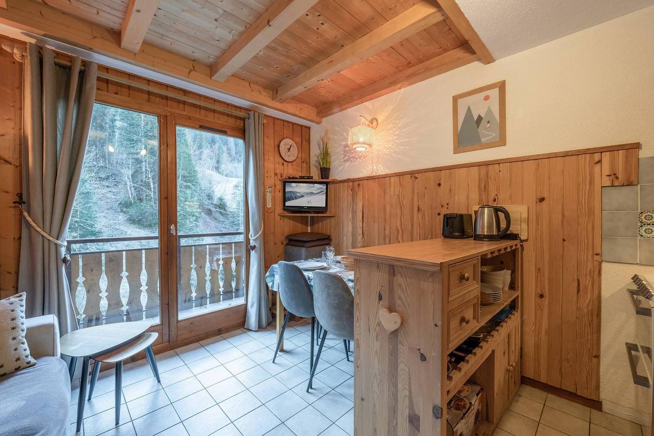 Ganze Wohnung, Résidence le Vieux Moulin - 3-Zimmer-Appartment für 6 Personen (21) in Morzine, Les Portes du Soleil