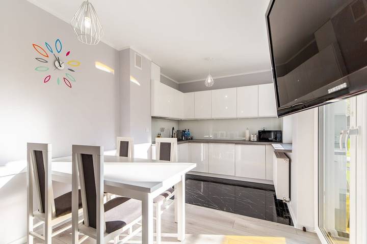 Ganze Wohnung, Comfortable Apartment in Miedzyzdroje | Balcony, Close to the Beach in Międzyzdroje, Misdroy (Gemeinde)