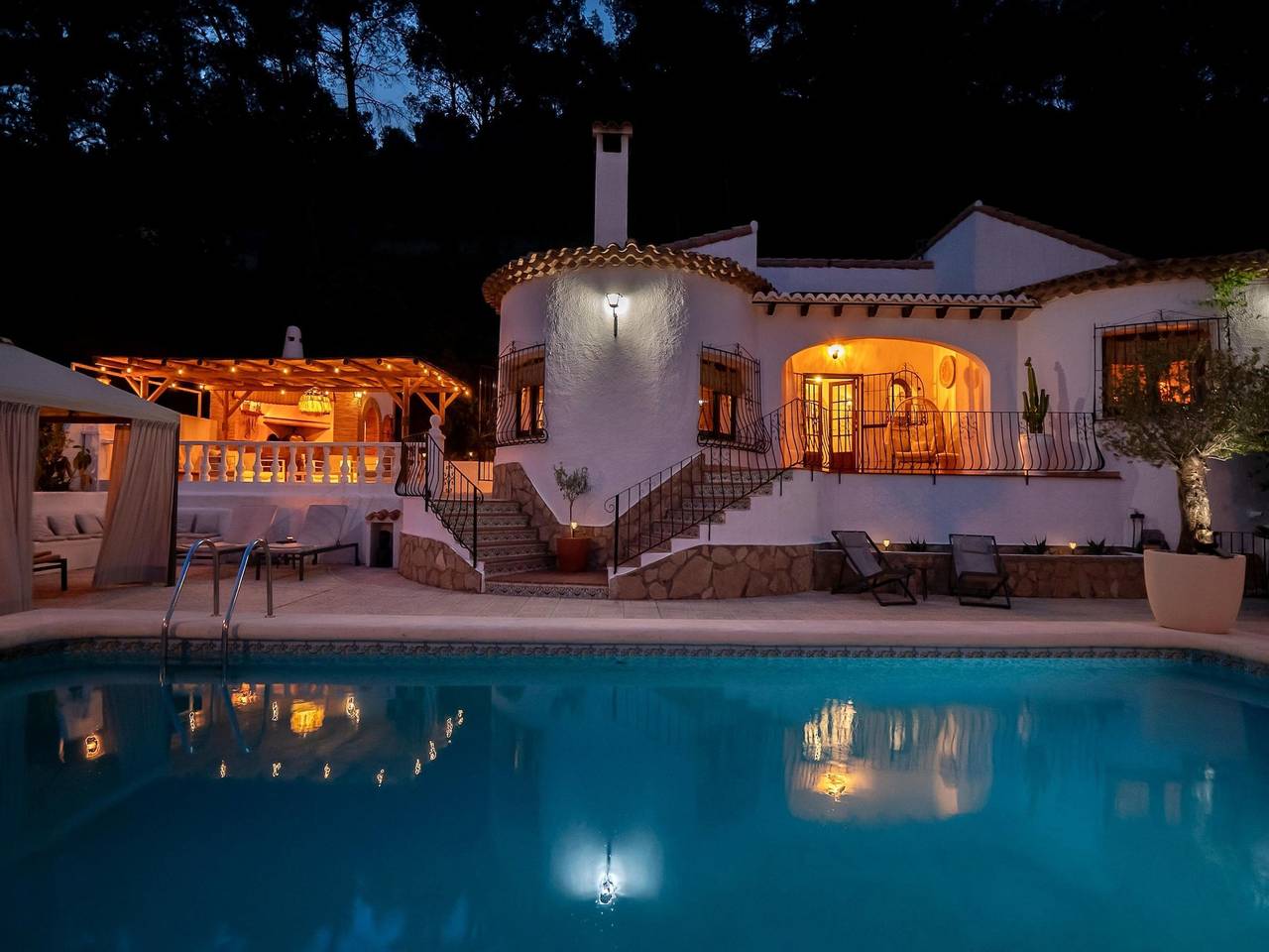 Villa Vista in Alcalali with swimmingpool and view in Alcalalí, Costa Blanca