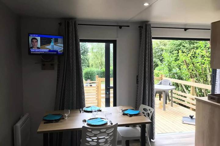 Mobil home pour 6 personnes à Saint-Martin-du-Vieux-Bellême