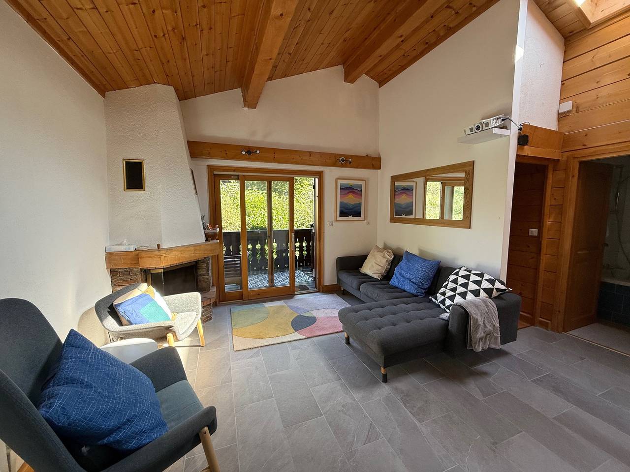 Chalet Kandahar -Jardin-Skis aux pieds-Piscine in Les Houches, Mont-Blanc-Massiv