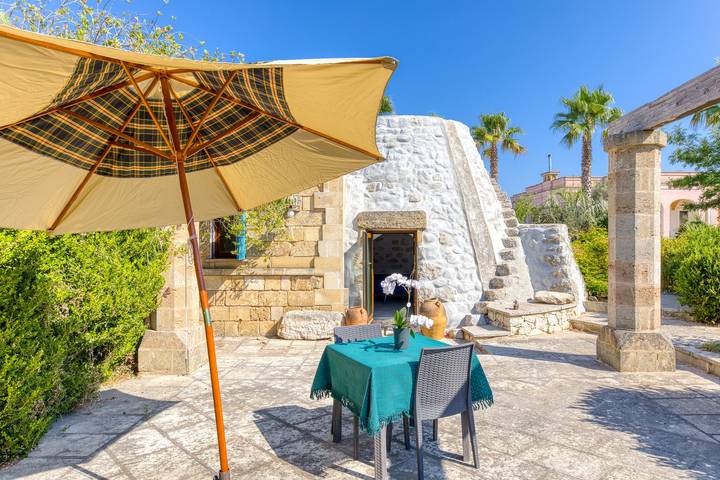 Location de vacances pour 2 personnes, avec jardin à Salento