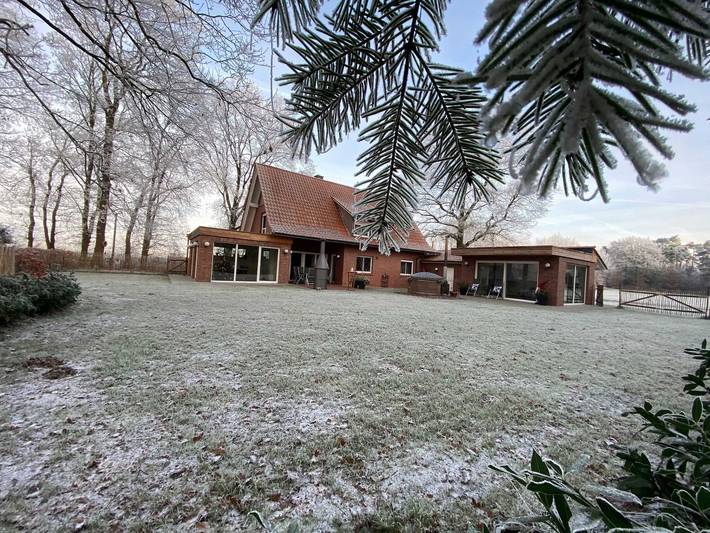 Ferienhaus für 11 Personen, mit Terrasse und Garten sowie Sauna und Ausblick in Emsbüren
