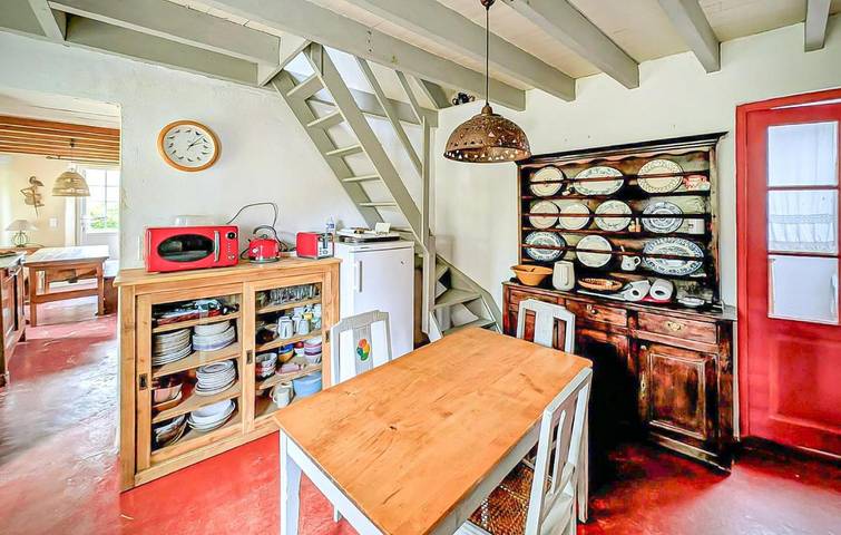 Location de vacances pour 4 personnes, avec jardin dans Plage de Gwin Zegal