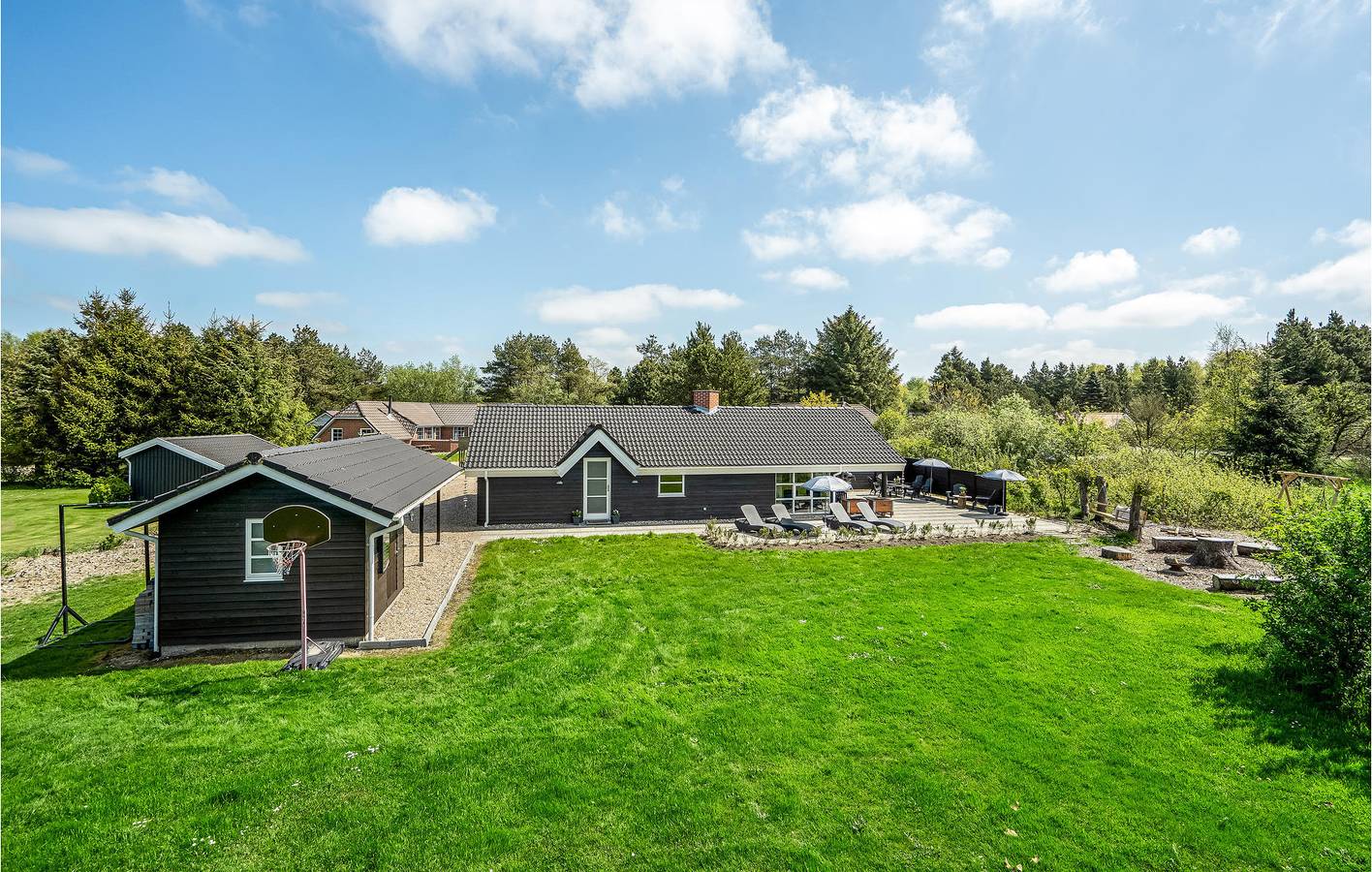 Feriehus for 8 personer med have in Jegum, Jegum Ferieland