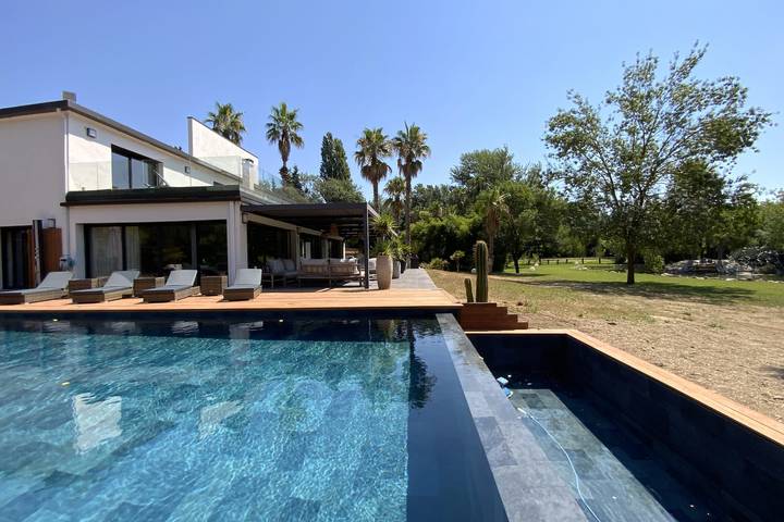 Le Jardin des Cambrettes – Villa, Pool & Tennis in Lattes, Mittelmeerküste (Frankreich)