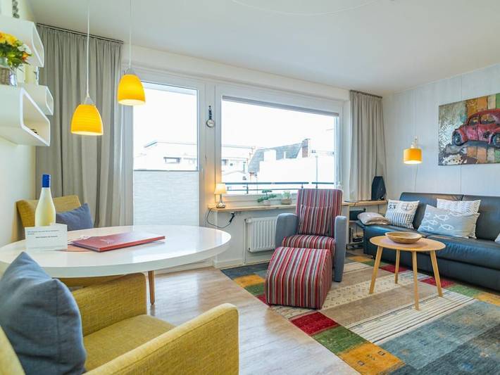 Ferienhaus für 2 Personen, mit Balkon auf Sylt