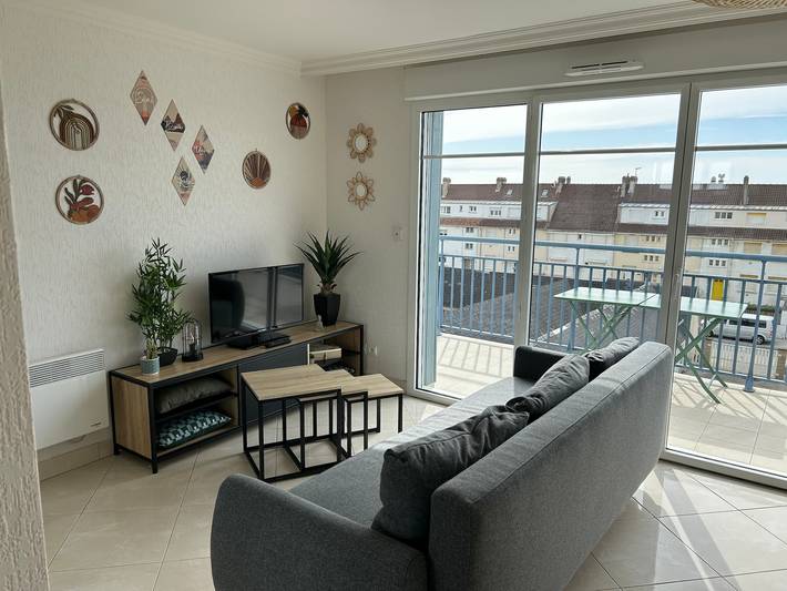 Gîte pour 4 personnes, avec balcon à Fort-Mahon-Plage - 2