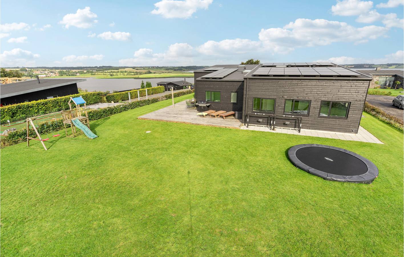 Feriehus for 14 personer med terrasse in Hjarbæk, Limfjord in Westjütland