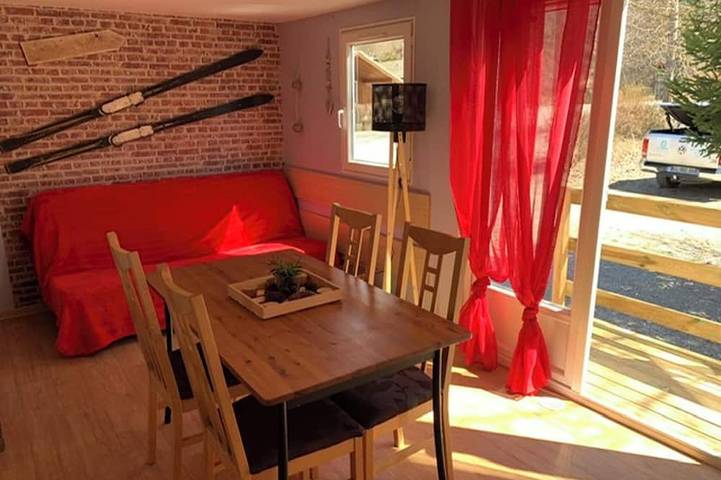 Chalet pour 5 personnes, avec jardin - 1
