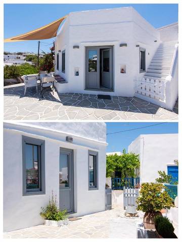 Location de vacances pour 4 personnes, avec vue et jardin dans Apollonia