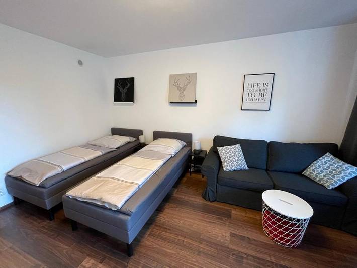 Ferienwohnung für 4 Personen, mit Balkon und Ausblick sowie Seeblick in Nürnberg - 3