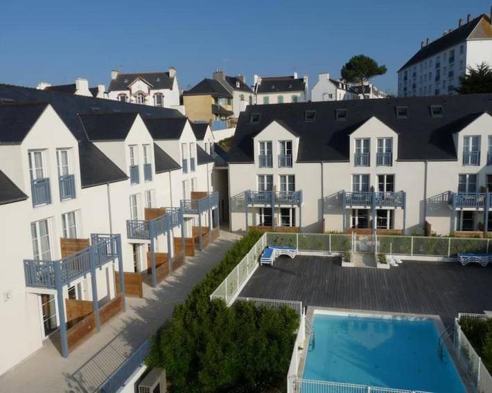 Gîte pour 5 personnes, avec sauna ainsi que vue et piscine dans Plage Tres-Cadec - 2
