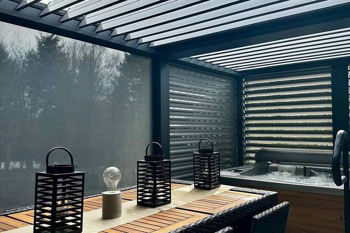Cottage pour 4 personnes, avec jardin ainsi que jacuzzi et sauna à Blandouet
