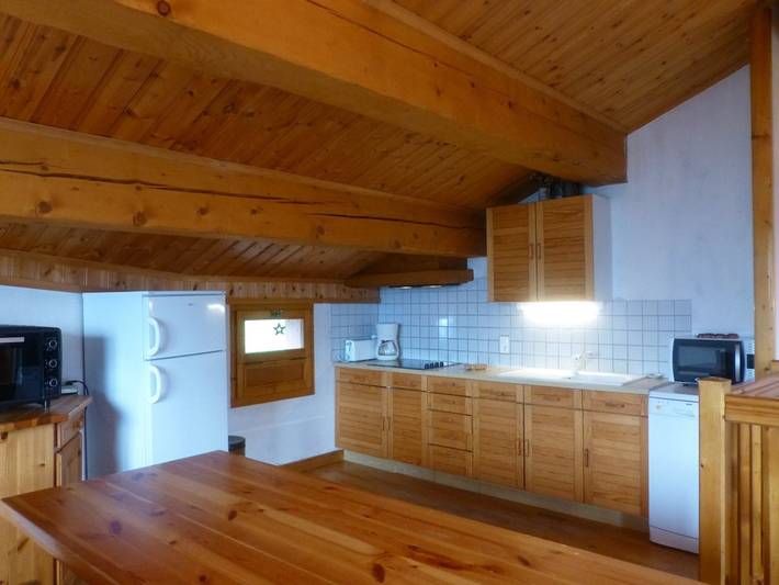 Chalet pour 10 personnes, avec balcon, animaux acceptés à Peisey-Nancroix - 3
