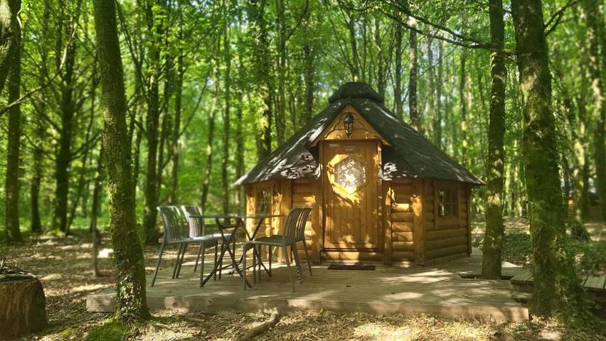 Gîte pour 2 personnes, avec jardin et sauna ainsi que terrasse et vue à Paimpont - 3