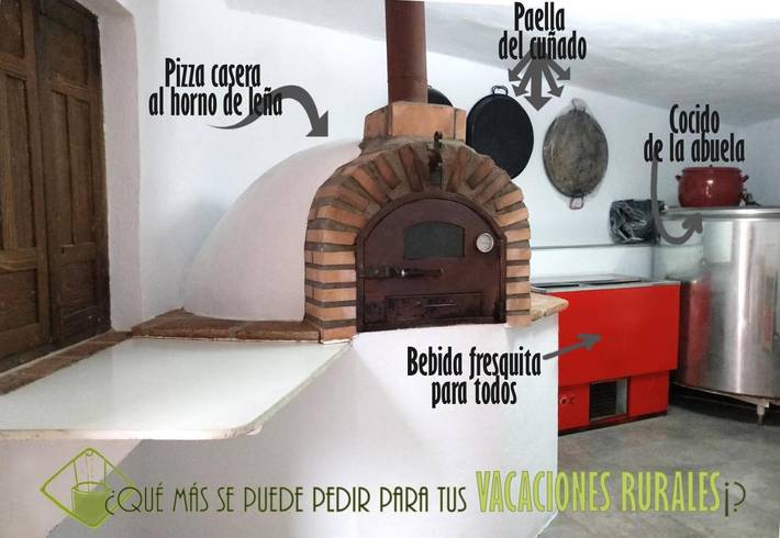 Location de vacances pour 15 personnes, avec piscine ainsi que jardin et terrasse à Gálvez - 4