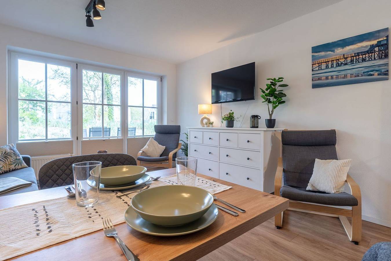 Entire apartment, Urlaubsglück in St. Peter-Ording: Gemütliche Ferienwohnung mit Terrasse in St. Peter-Bad, St. Peter-Ording