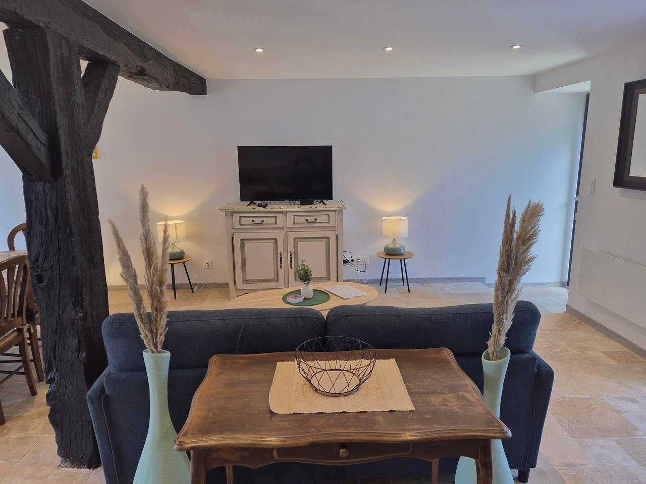 Casa de vacaciones 'Ker Marin - Maison Ty Gargouille' con terraza, jardín privado y Wi-Fi in Penvins, Sarzeau