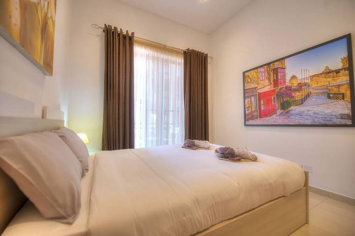 Gîte pour 6 personnes, avec balcon dans Gzira - 3