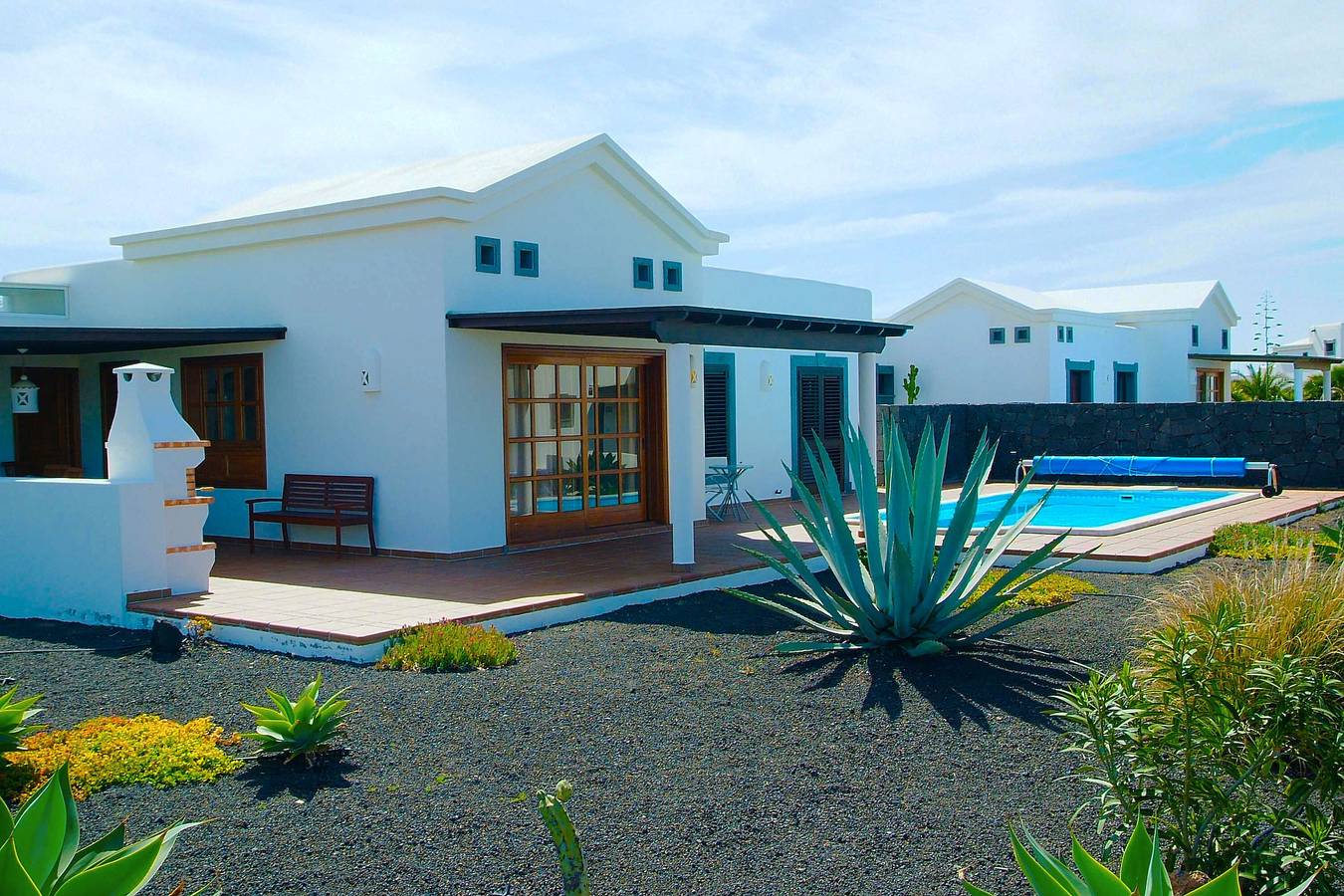 Ferienhaus 'Alessia, Playa Blanca' mit Meerblick, privatem Pool und Wlan in Montaña Roja, Yaiza