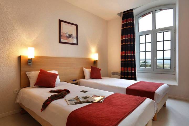 Appart’hôtel pour 4 personnes, avec jardin et vue