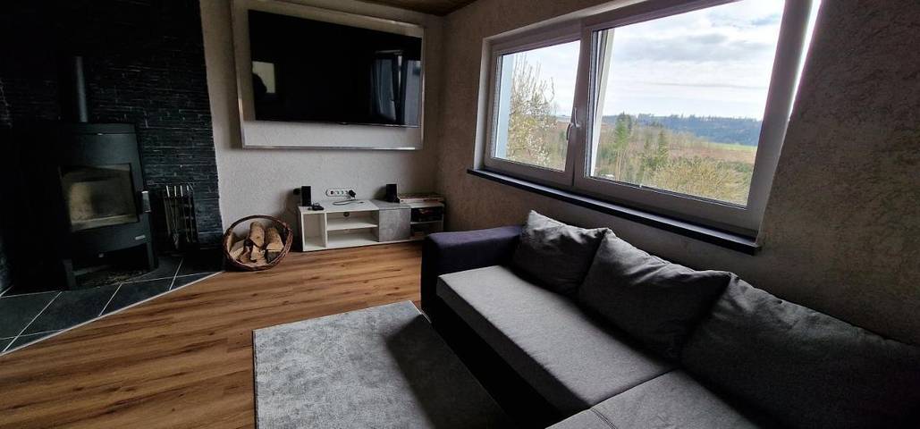 Ferienhaus für 4 Personen, mit Terrasse und Garten sowie Pool und Sauna in Schwarzenbach am Wald