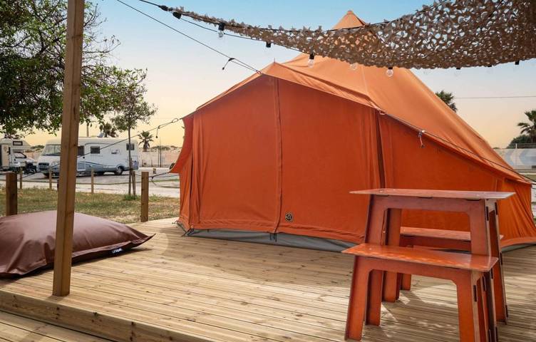 Camping für 2 Personen, mit Garten und Seeblick sowie Ausblick an der Algarve - 2