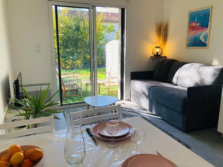 Gîte pour 2 personnes, avec jardin et terrasse, animaux acceptés à Boucau - 2
