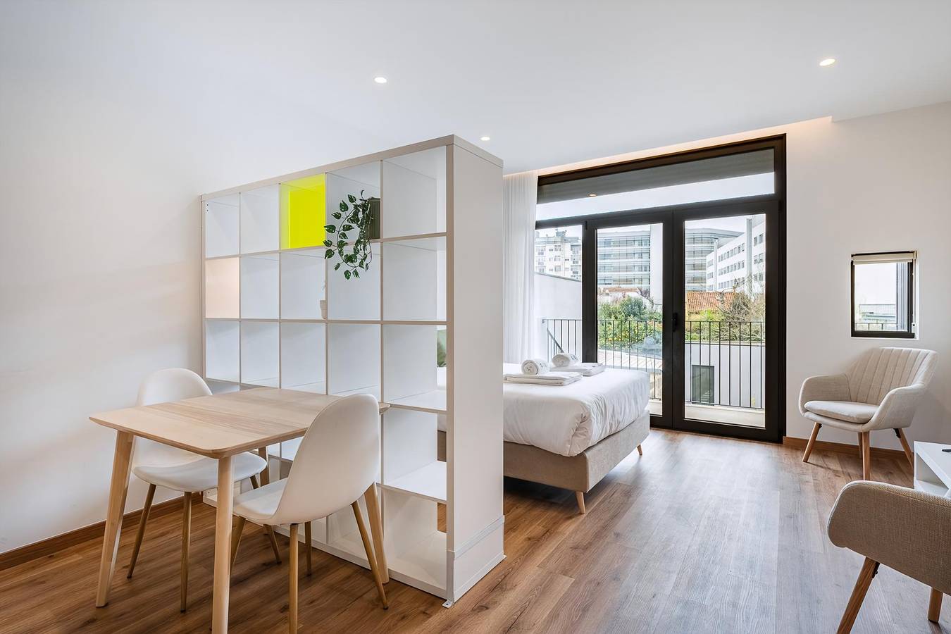 Ganzes Studio, Studio für 2 Personen mit Balkon in Cedofeita, Porto