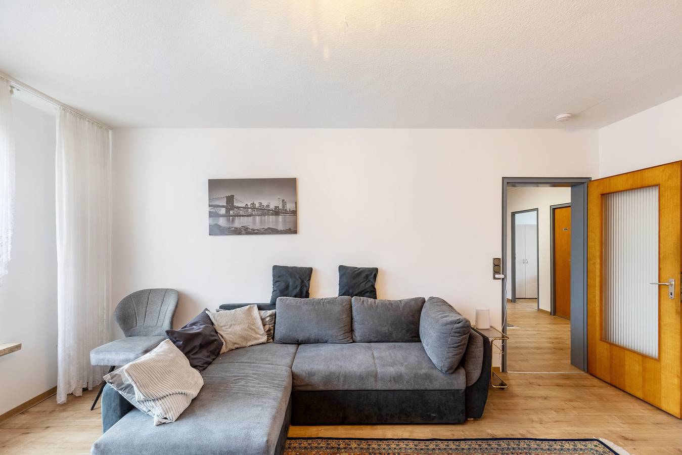 Ganze Wohnung, Ferienwohnung 'Bruchköbel 5 auch Für Monteure' mit Balkon und Wlan in Bruchköbel, Main-Kinzig-Kreis