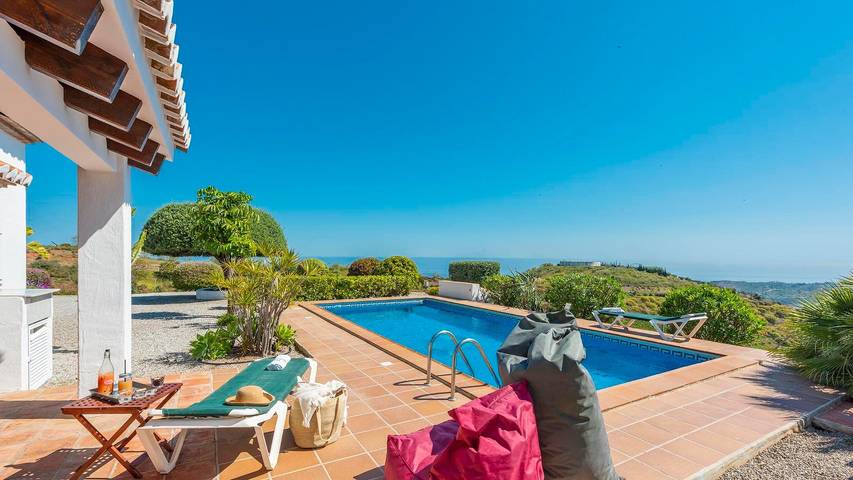 Chalet para 8 personas, con balcón/terraza y piscina en Vélez-Málaga