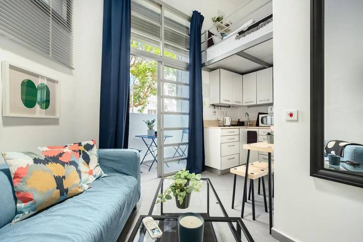 Ferienwohnung für 3 Personen, mit Terrasse, mit Haustier in Tel Aviv