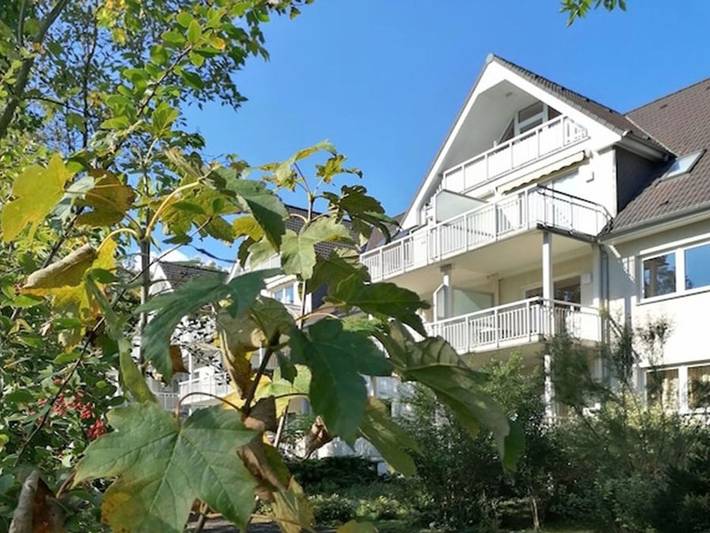 Ferienwohnung für 2 Personen, mit Balkon und Garten