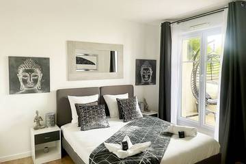 Appartement De Vacances pour 6 Personnes dans Serris, Seine-et-Marne, Photo 4
