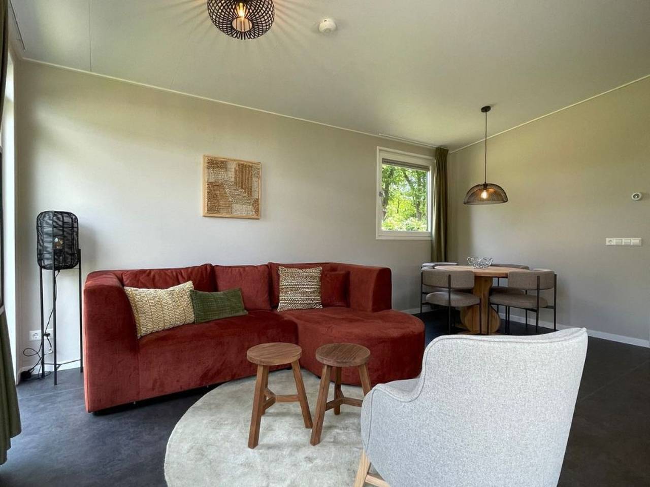 Modernes 4-Personen-Chalet am Waldrand in Sint Nicolaasga. in Sint Nicolaasga, Friesland
