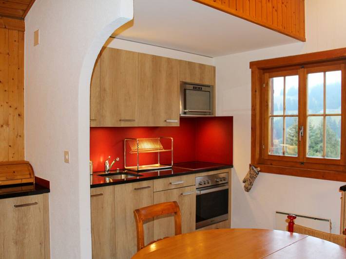 Ferienhaus für 6 Personen, mit Balkon und Terrasse sowie Ausblick in Kanton Freiburg - 2