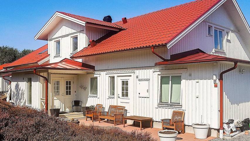Ferienhaus für 10 Personen, mit Ausblick und Balkon in Tjörn