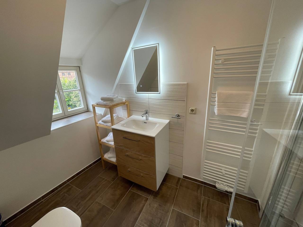 Ganze Ferienwohnung, Apartment mit Balkon in Quedlinburg, Harzvorland