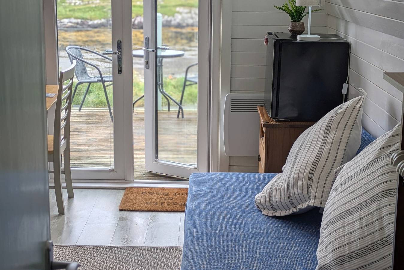 Chalet für 2 Personen mit Balkon in Süd Uist, Äußere Hebriden