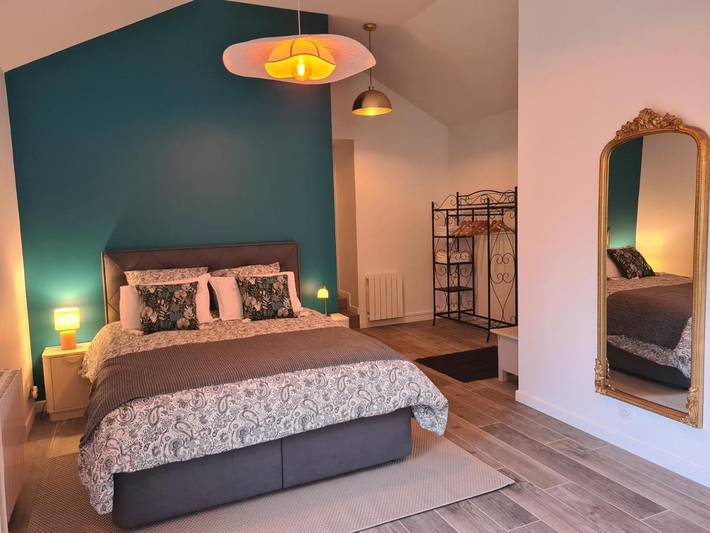 Maison de vacances pour 6 personnes, avec jardin et vue