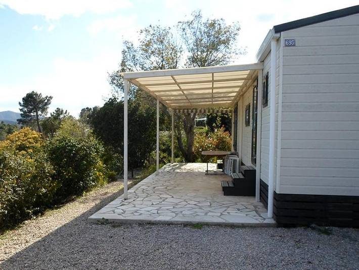 Domaine De La Bergerie - Mobilheim 6 personen - Privilège Espace A - 3 Schlafzimmer - 6 Personen in Roquebrune-sur-Argens, Mittelmeerküste (Frankreich)