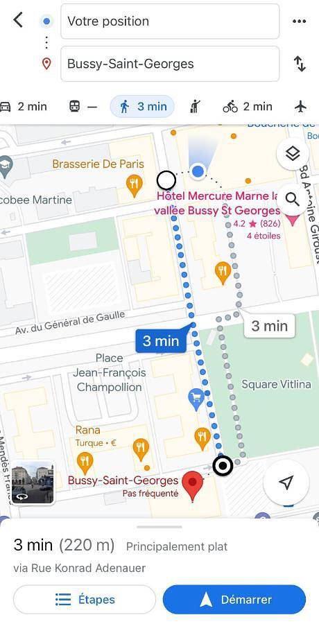 Appartement entier, Jolie chambre 3minutes de la Gare Rer A in Bussy-Saint-Georges, Seine-et-Marne