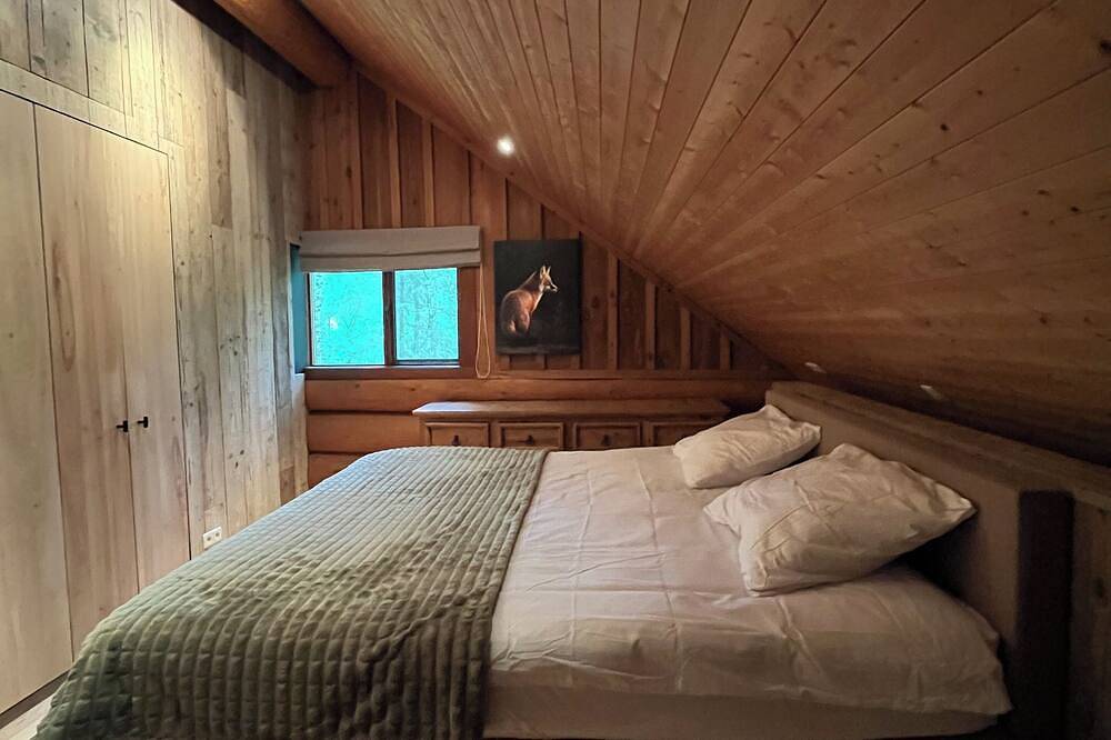 Das Loghouse zwischen Gent und Brügge in Knesselare, Ostflandern