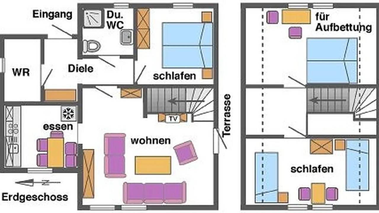 Ferienhaus für 4 Personen (80 m²) in Wieck am Darß in Wieck auf dem Darß, Schiereiland Fischland - Darss - Zingst